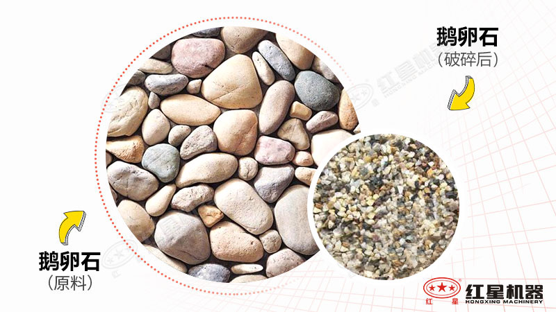 小型鵝卵石破碎機(jī)型號(hào)，多少錢一臺(tái)呢