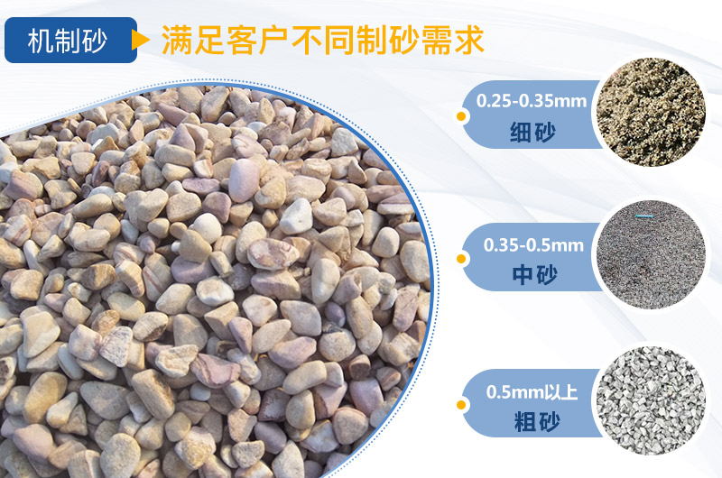 人工制砂機器有哪幾種，人工砂標(biāo)準(zhǔn)是多少